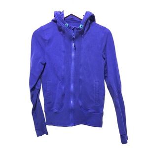 Lululemon Fun Times Jacket Bold Blue (indigo) - Size 6